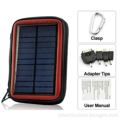 Portable Solar Mobile Phone Case, Solar Mobile Phone Charge Bag